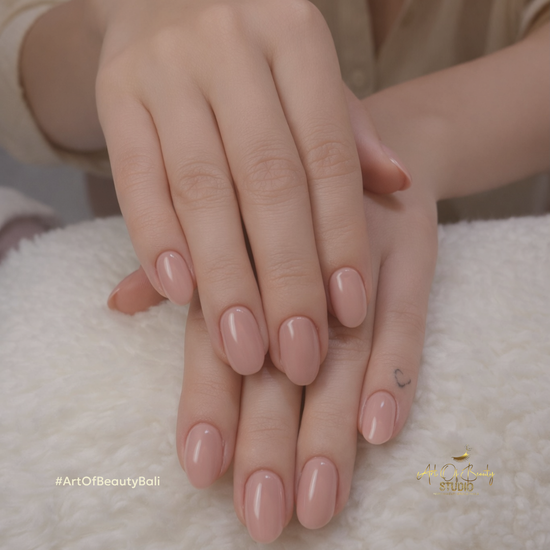 Luxury manicure and nail treatment at Art of Beauty Studio Bali in Seminyak